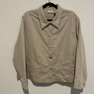 White Stag Khaki Light Weight Shirt Jacket